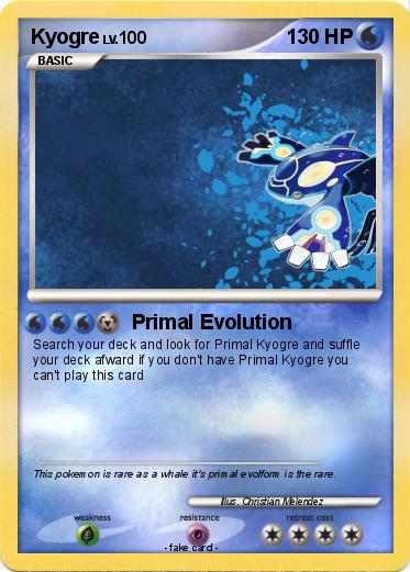 Pokemon Kyogre