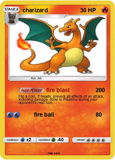 Pokemon charizard