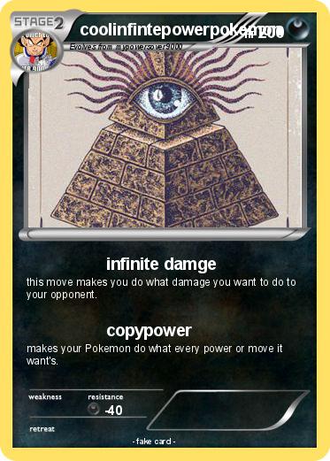 Pokemon coolinfintepowerpokemon