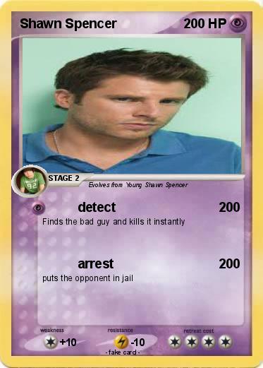 Pokemon Shawn Spencer