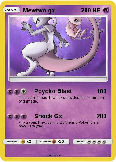 Pokemon Mewtwo gx