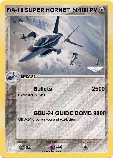 Pokemon F/A-18 SUPER HORNET  5010