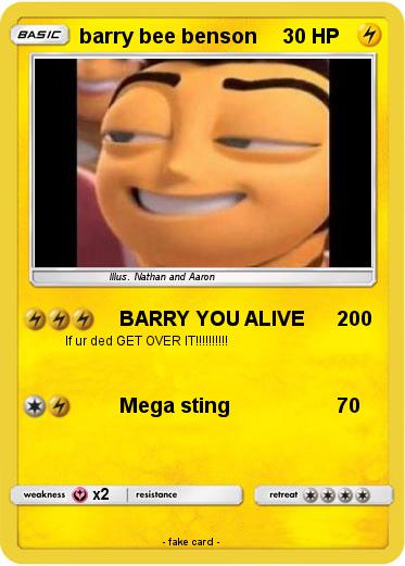 Pokemon barry bee benson