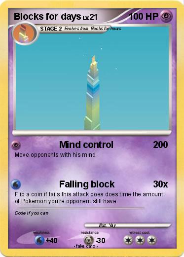 Pokemon Blocks for days