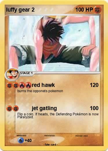 Pokemon luffy gear 2