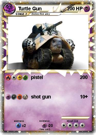 Pokemon Turtle Gun
