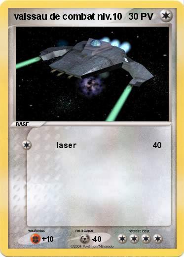 Pokemon vaissau de combat niv.10