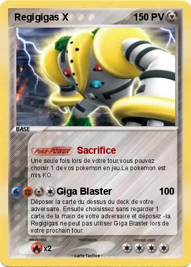 Pokemon Regigigas X