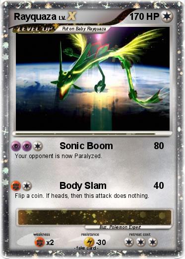 Pokemon Rayquaza