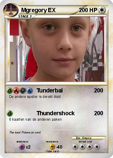 Pokemon Mgregory EX