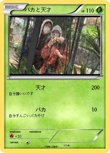 Pokemon バカと天才