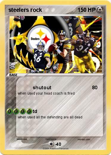 Pokemon steelers rock