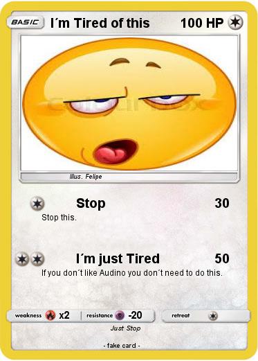Pokemon I´m Tired of this