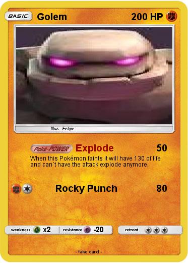Pokemon Golem