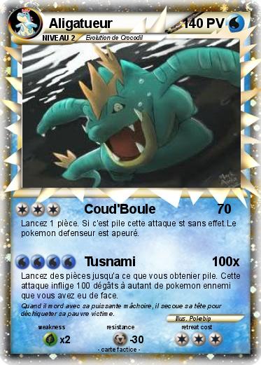 Pokemon Aligatueur