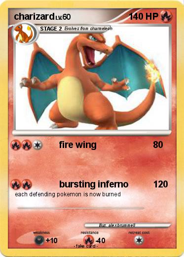 Pokemon charizard