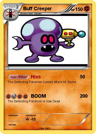 Pokemon Buff Creeper