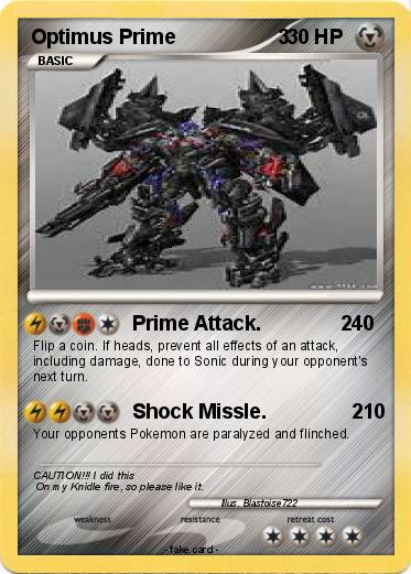 Pokemon Optimus Prime                  3