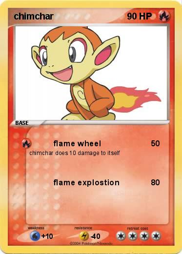 Pokemon chimchar
