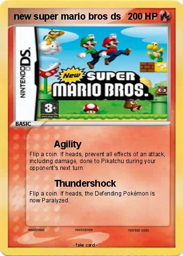 Pokemon new super mario bros ds