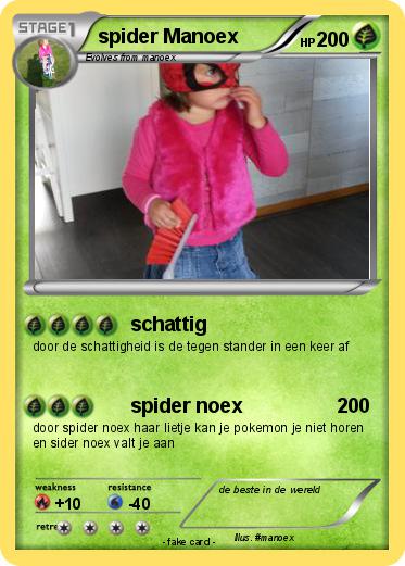 Pokemon spider Manoex