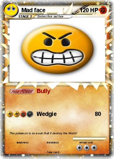 Pokemon Mad face