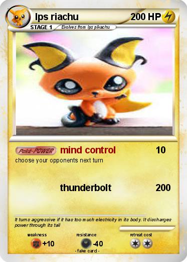 Pokemon lps riachu