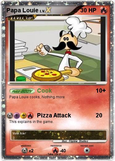 Pokemon Papa Louie