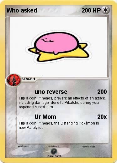 Pokemon Who asked