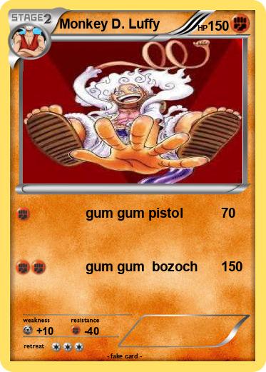 Pokemon Monkey D. Luffy