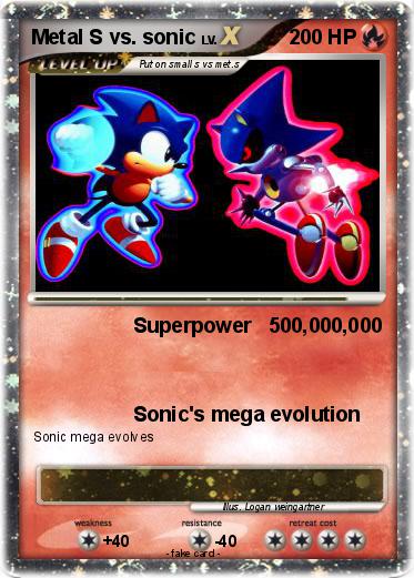 Pokemon Metal S vs. sonic
