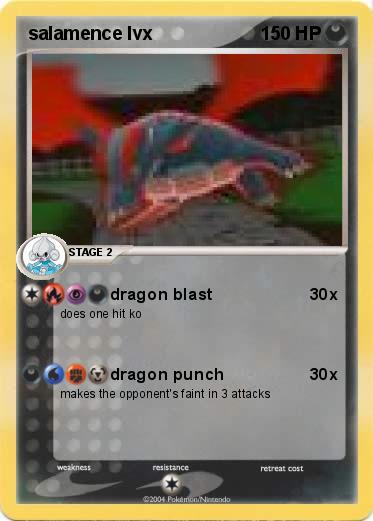 Pokemon salamence lvx