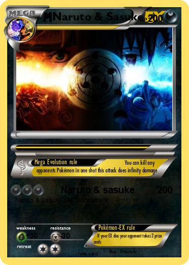Pokemon Naruto & Sasuke