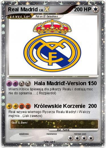 Pokemon Real Madrid