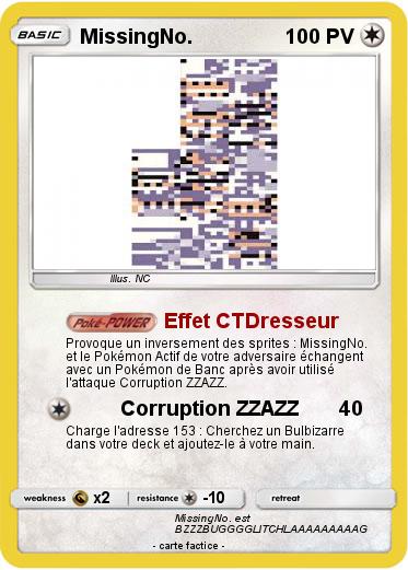 Pokemon MissingNo.