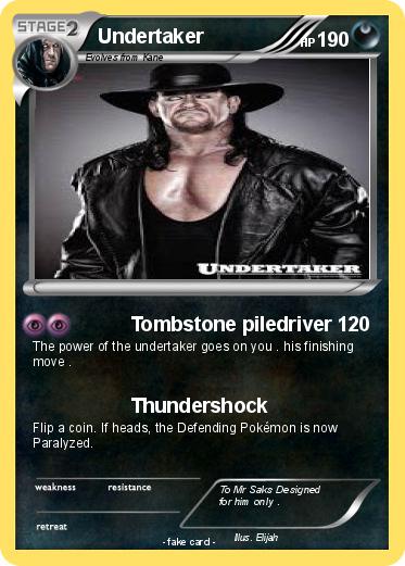 Pokemon Undertaker