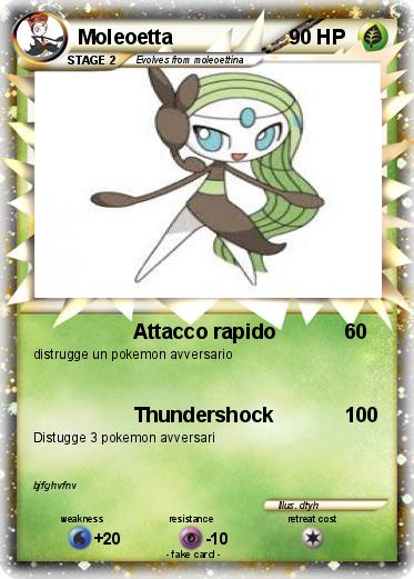 Pokemon Moleoetta