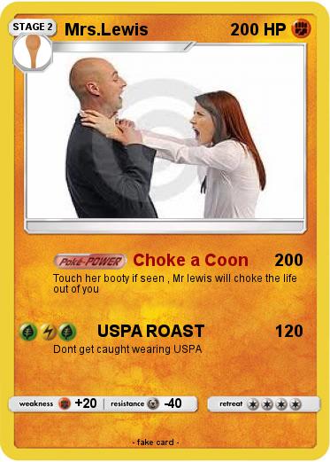 Pokemon Mrs.Lewis