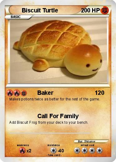 Pokemon Biscuit Turtle