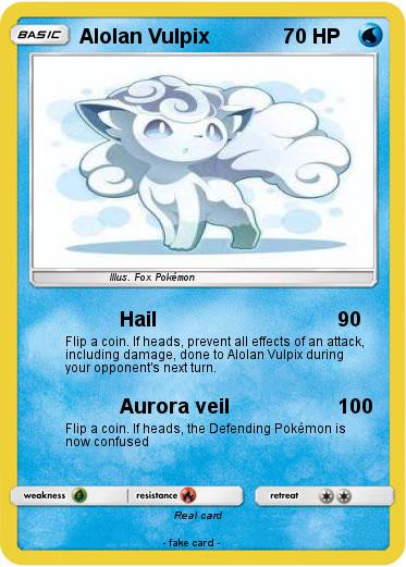 Pokemon Alolan Vulpix