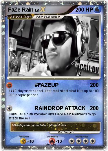 Pokemon FaZe Rain