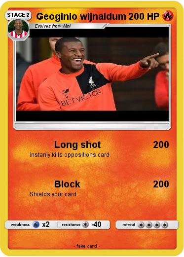 Pokemon Geoginio wijnaldum