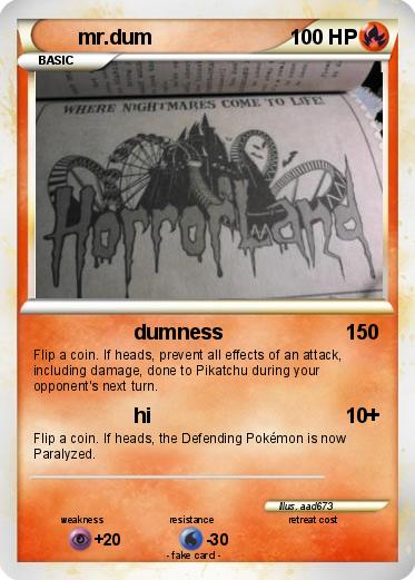 Pokemon mr.dum