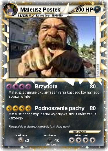 Pokemon Mateusz Postek