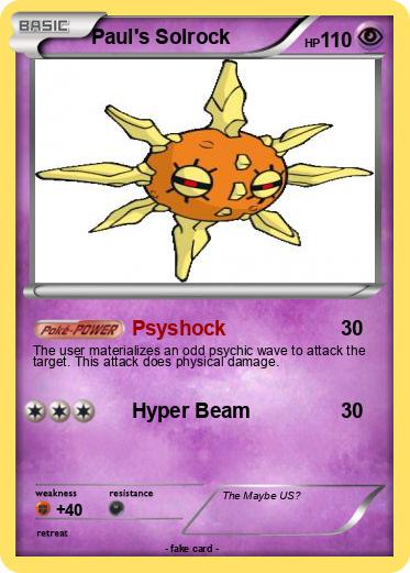 Pokemon Paul's Solrock