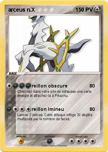 Pokemon arceus n.X