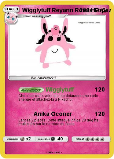 Pokemon Wigglytuff Reyann Roxas Lopez