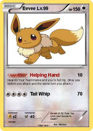 Pokemon Eevee Lv.99