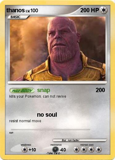 Pokemon thanos