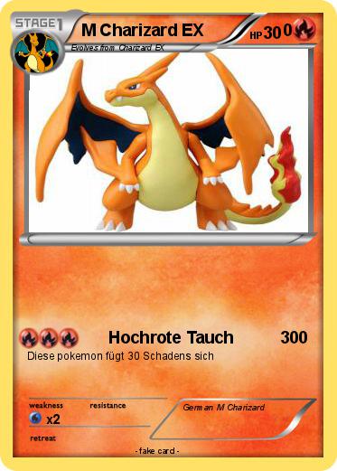 Pokemon M Charizard EX                 0